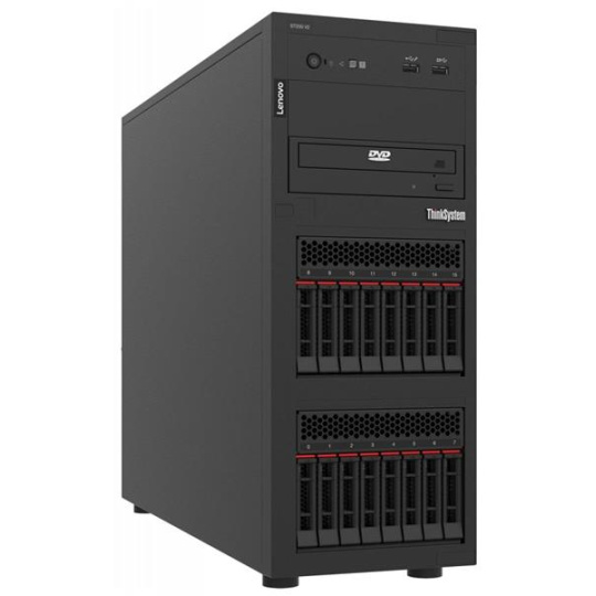  ST250 V2 Xeon E-2356G(6C 3.2GHz 12MBCache/80W), 1x32GB, O/B,2.5" HS (8), 5350-8i, HS750W Titanium, XCCEnterprise, No DV