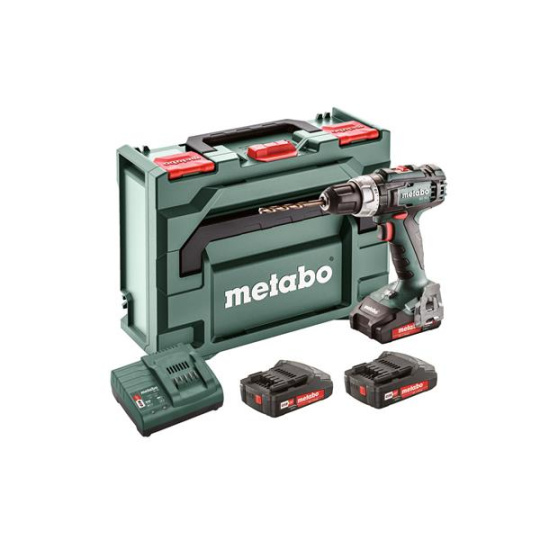 Metabo BS 18 L Set Aku Vŕtačka so skrutkovačom