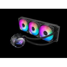 ROG Strix LC II 360 ARGB all-in-one liquid CPU cooler with Aura Sync