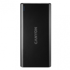 CANYON PB-106 Power bank 10000mAh Li-poly battery, Input 5V/2A, Output 5V/2.1A(Max), USB cable length 0.3m, 140*68*16mm, 0.24Kg, B