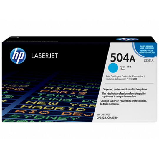 HP Color LaserJet Cyan pre CP3520 sériu (up to 7,000 pages)