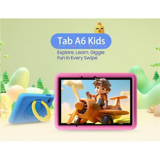 Blackview Tab A6 Kids tablet,10.1",IPS HD 800*1280,Octa-core,4GB+128GB,5100mAh;WiFi,5MP/8MP, Android 14, Modrá