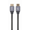 Gembird kábel HDMI High speed (M - M), séria Premium, Ethernet, pozlátené konektory, 7.5 m,