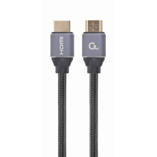 Gembird kábel HDMI High speed (M - M), séria Premium, Ethernet, pozlátené konektory, 7.5 m,