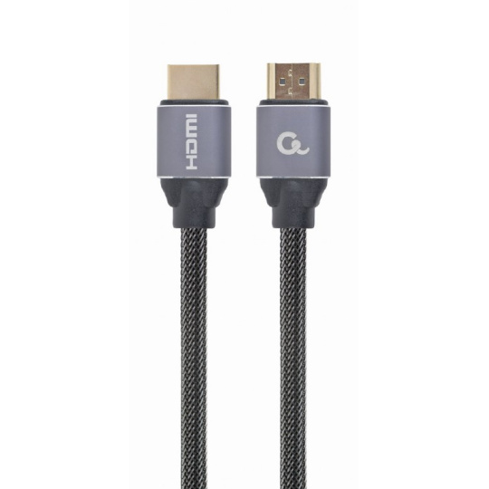 Gembird kábel HDMI High speed (M - M), séria Premium, Ethernet, pozlátené konektory, 7.5 m,