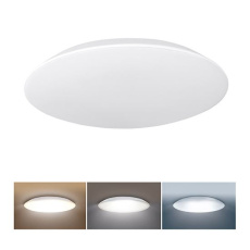 Solight LED osvetlenie Adrano s ochranou proti vlhkosti, IP54, 18W, 1530lm, 3CCT, 23cm Solight LED osvetlenie Adrano s ochranou proti vlhkosti, IP54, 18W, 1530lm, 3CCT, 23cm
