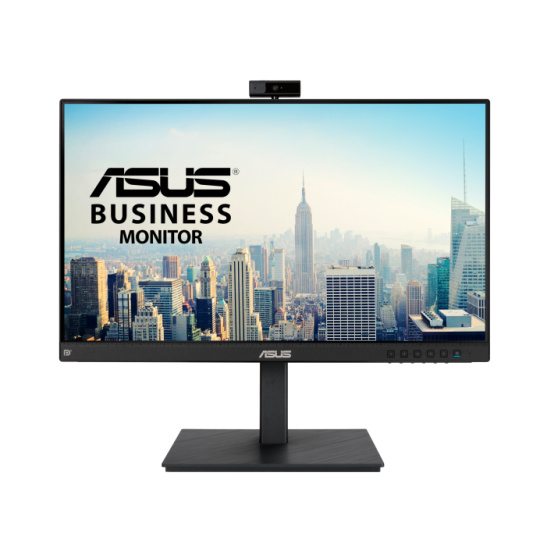 ASUS BE24EQSK Video Conferencing Monitor - 24 inch (23.8 inch viewable), Full HD, IPS, Frameless, Full HD Webcam, Mic Array, Stere