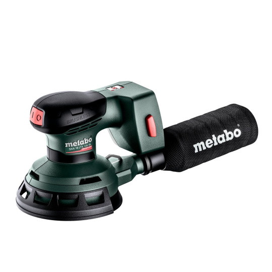 Metabo SXA 18 LTX 125 BL AKUMULÁTOROVÁ EXCENTRICKÁ BRÚSKA18V; METABOX 215; S BRÚSNYM TANIEROM S PRIEMEROM 