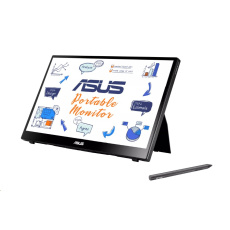 ASUS ZenScreen Ink MB14AHD portable monitor – 14" FHD (1920 x 1080), IPS, 10-point touch, Stylus Pen, USB-C