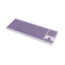 Canyon OnType 10, klávesnica, SK/CZ lokalizácia, mechanická, USB, multimediálna, fialová