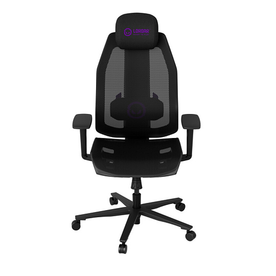 Lorgar PRO CHA51 ergonomická herná stolička, 4D podrúčky, bedrová opora, nastaviteľná opierka hlavy, čierno fialová Lorgar PRO CHA51 ergonomická herná stolička, 4D podrúčky, bedrová opora, nastaviteľná opierka hlavy, čierno fialová