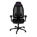 Lorgar PRO CHA51 ergonomická herná stolička, 4D podrúčky, bedrová opora, nastaviteľná opierka hlavy, čierno fialová