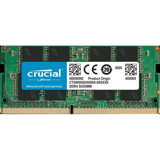 Crucial 8GB DDR4-3200 SODIMM CL22 (8Gbit/16Gbit)