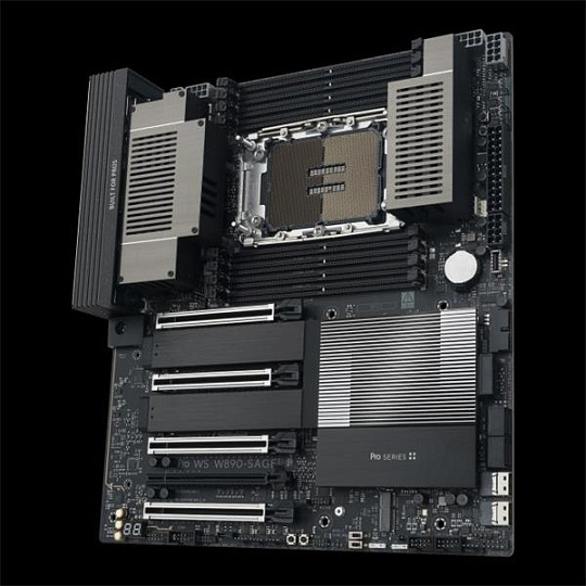 ASUSPRO WS W890E-SAGE DDR5 CEB 4xPCIe5.0 RAID1x10GbL;1x2.5 Gb ASUSPRO WS W890E-SAGE DDR5 CEB 4xPCIe5.0 RAID1x10GbL;1x2.5 Gb