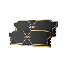 Lexar 2x8GB THOR DDR5 6000 CL38 1.3V Memory with heatsink, Dual pack, Black Color Lexar 2x8GB THOR DDR5 6000 CL38 1.3V Memory with heatsink, Dual pack, Black Color