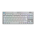 Logitech® G915 X LIGHTSPEED TKL Low-Profile Wireless Gaming Keyboard - WHITE - US INT'L - hmatová