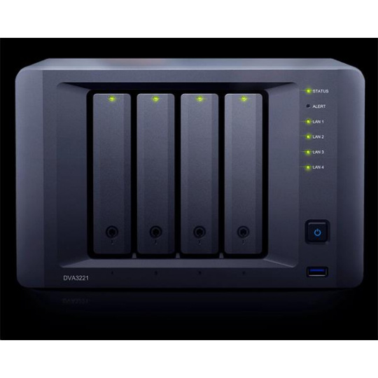 Synology™  Deep Learning NVR -DVA3221