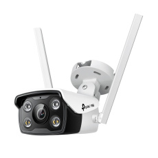 TP-LINK "4MP Outdoor Full-Color Wi-Fi Bullet Network CameraSPEC:2.4G 150Mbps, 2*2 MIMO, H.265+/H.265/H.264+/H.264, 1/3"
