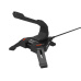 Canyon WH-100, 2v1, bungee stabilizátor kábla hernej myši + USB hub, čierny
