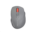 Canyon OnClick 20, Wireless 2.4GHz optická myš, tichá, 6 tlačidiel, 1.600 dpi,  akcelerácia 8G, šedá