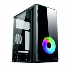 1stCOOL STEP GAMER 1, skrinka mATX, sRGB, USB3.0, čierna 1stCOOL STEP GAMER 1, skrinka mATX, sRGB, USB3.0, čierna