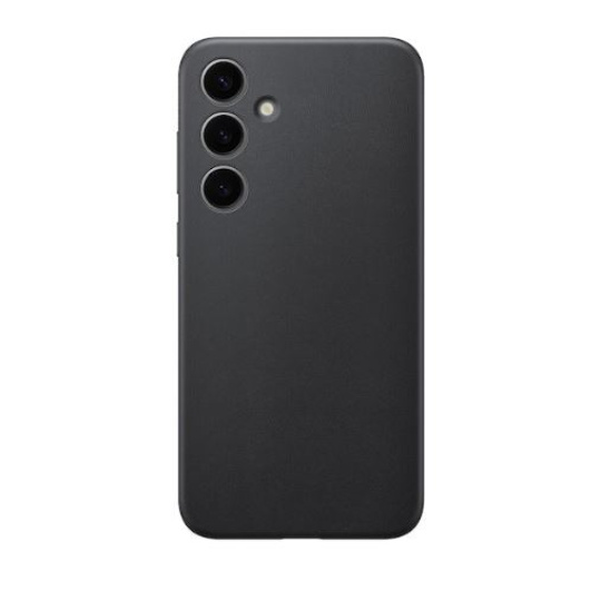 SAMSUNG ZADNÝ KRYT Z VEGANSKEJ KOŽE PRE S24+, ČIERNA