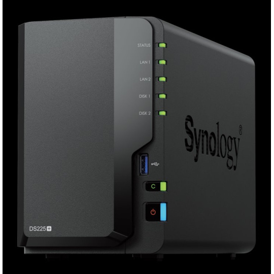 Synology™ DiskStation DS225+ 2x HDD  NAS