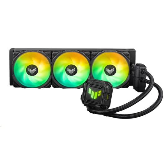 ASUS TUF GAMING LC II 360 ARGB liquid cooler CPU, Aura Sync ARGB, 360mm