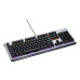 CANYON Wired multimedia gaming keyboard with lighting effect, 20pcs rainbow LED & 19pcs RGB light, Numbers 104keys, EN double inje