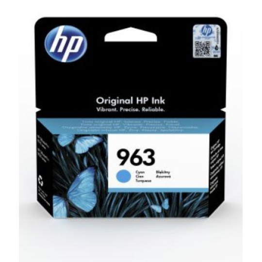 HP 963 Cyan Original Ink Cartridge