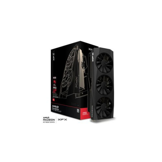 XFX Quicksilver AMD Radeon RX 9070XT Gaming Edition with 16GB GDDR6 HDMI 3xDP, AMD RDNA 4