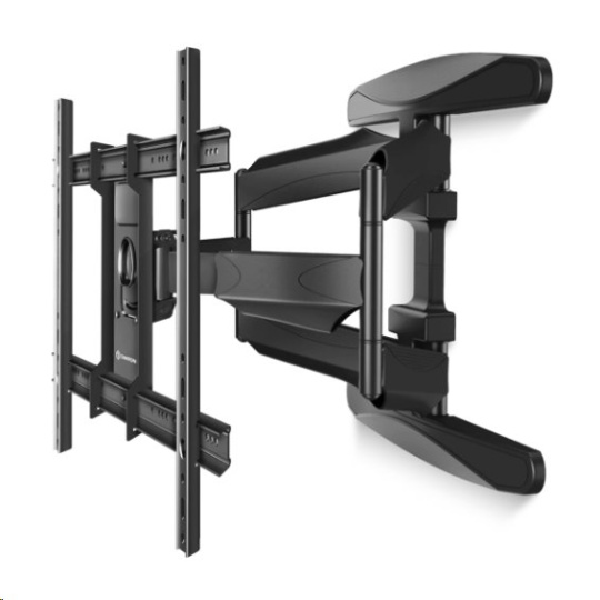 ONKRON Full Motion TV Wall Mount for 42" to 70" Screens up to 45,5 kg, Black