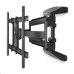 ONKRON Full Motion TV Wall Mount for 42" to 70" Screens up to 45,5 kg, Black