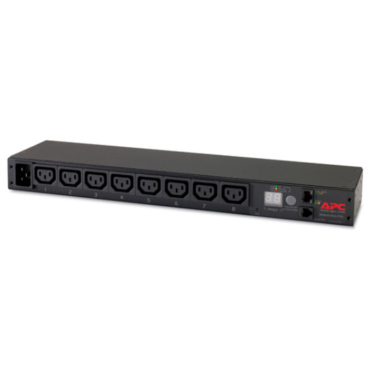 Rack PDU, Metered, 1U, 16A, 208/230V, (8) C13