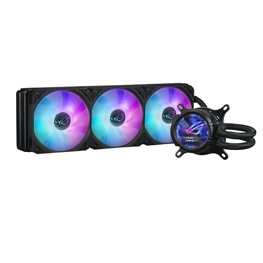 ROG Strix LC III 360 ARGB LCD all-in-one liquid CPU cooler with Aura Sync ROG Strix LC III 360 ARGB LCD all-in-one liquid CPU cooler with Aura Sync