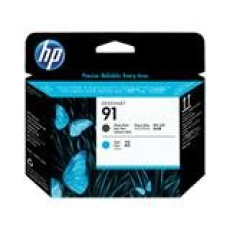 HP 91 Matte Black and Cyan Printhead HP 91 Matte Black and Cyan Printhead
