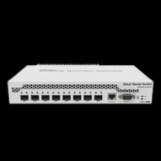 MIKROTIK Cloud Router Switch 309-1G-8S+IN + L5, (800MHz; 512MB RAM; 1x GLAN; 8x SFP+) desktop