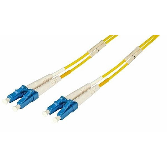 Optický kábel LC-LC,20m, Duplex OS2(9/125µm), LSOH, 2.0mm, žltý Optický kábel LC-LC,20m, Duplex OS2(9/125µm), LSOH, 2.0mm, žltý
