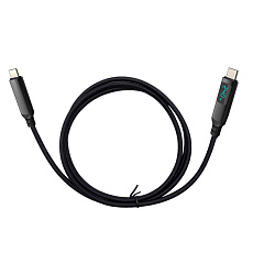i-tec Thunderbolt 4/USB4 Class Pro Cable 240W with LCD (40 Gbps, 150 cm) i-tec Thunderbolt 4/USB4 Class Pro Cable 240W with LCD (40 Gbps, 150 cm)