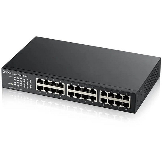 Zyxel GS1100-24Ev4  Unmanaged + 24 port Gigabit Unmanaged Switch v4