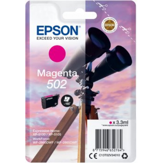 Epson atrament XP-5100 magenta 3.3ml - 165 str.