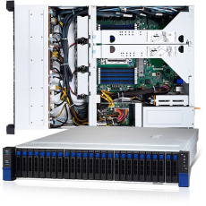 Tyan Server 2U1S Cloud Server, (26) SATA 6G support, (16) DIMM slots, (1+1) 1200W RPSU