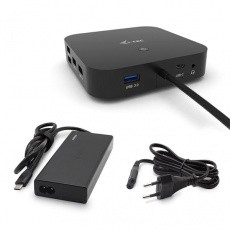 i-tec USB-C Dual Display Docking Station with Power Delivery 65W + i-tec Universal Charger 77 W i-tec USB-C Dual Display Docking Station with Power Delivery 65W + i-tec Universal Charger 77 W