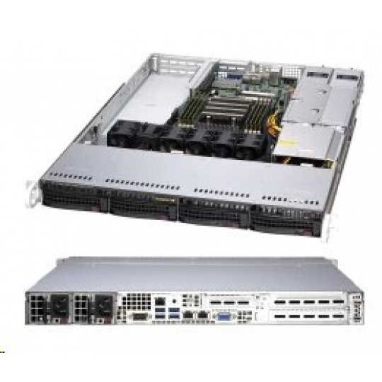 Supermicro Server  AMDAS-1014S-WTRT  AMD EPYC™ 7002-Series 1U rack