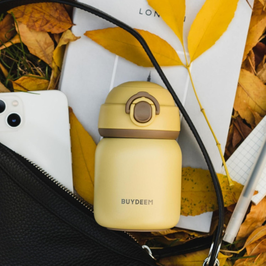 BUYDEEM Nerezová termoska 200 ml, model TAN200, farba žltá BUYDEEM Nerezová termoska 200 ml, model TAN200, farba žltá
