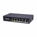 VIVOTEK AW-FET-060C-065 switch,4xRJ45 10/100 s PoE (802.3af/at, PoE budget 60W), 2xRJ45 10/100