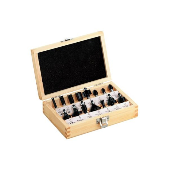 Metabo set of milling cutter SP, 15-pcs.