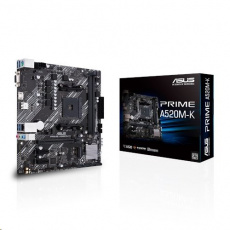 ASUS PRIME A520M-K soc.AM4 A520 DDR4 mATX M.2 D-Sub HDMI