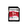 1 TB .SDXC karta Kingston . Canvas React Plus Class UHS-II U3 V60 ( r280MB/s, w150MB/s )