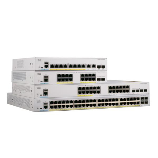 Cisco Catalyst 1000 8port GE, Full POE, Ext PS, 2x1G SFP